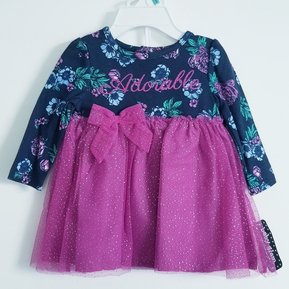 Baby Girl Outfit Tutu Skirt Dress and Bottom Set NEW Size 3-6 Months - Picture 2 of 10